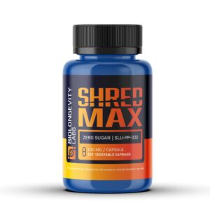 The World's Most Advanced Research Peptides and Bioregulators 19 ShredMAX - 100mg 120 count