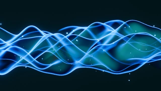 Stylized image of DNA strand