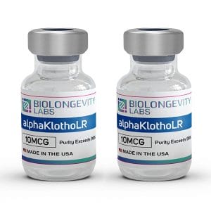 The World's Most Advanced Research Peptides and Bioregulators 15 a-Klotho LR 2x 10mcg